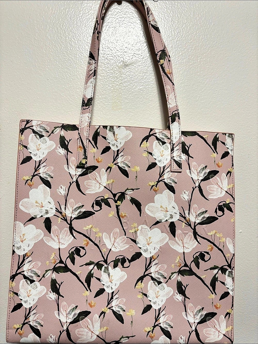 Ted Baker London Floral Icon Tote in Pink & White